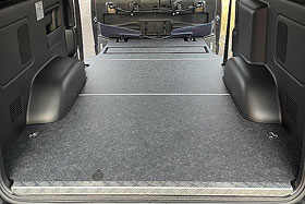 CRUNK製 HIACE S-GL フロアーボード 3分割全面 / キャッチ蓋タイプ